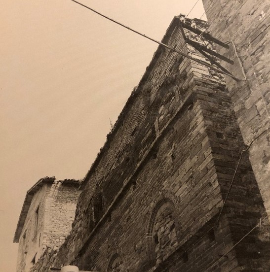 Facciata del monastero – foto anni ‘60